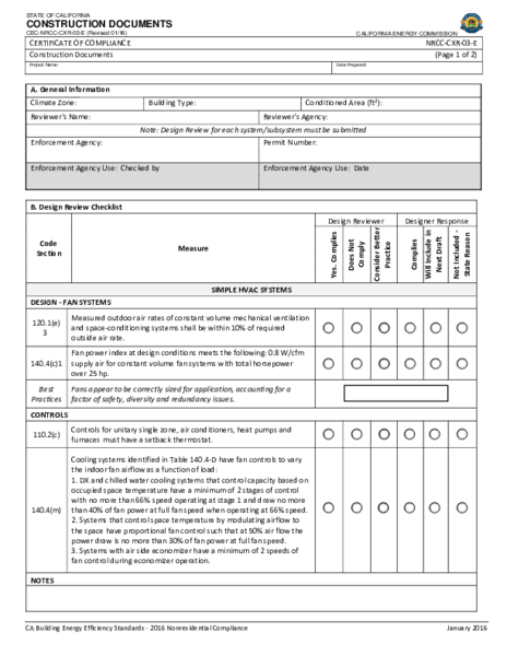Energy Code Ace - 2016-NRCC-CXR-03-E : Cx Construction Documents ...