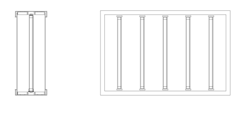 Picture showing Double-faced Internally Illuminated Cabinet Sign with Fluorescent Lamps and Translucent Faces Picture showing Double-faced Internally Illuminated Cabinet Sign with Fluorescent Lamps and Translucent Faces