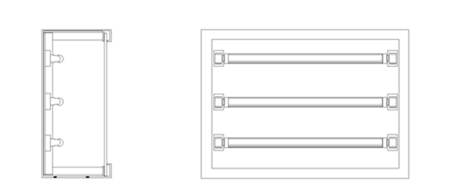 Picture showing Single-faced Internally Illuminated Cabinet Sign with Fluorescent Lamps and Translucent Face Picture showing Single-faced Internally Illuminated Cabinet Sign with Fluorescent Lamps and Translucent Face