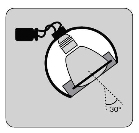The figure on the right shows a luminaire with a line-voltage lamp holder and a PAR lamp. The figure on the right shows a luminaire with a line-voltage lamp holder and a PAR lamp.